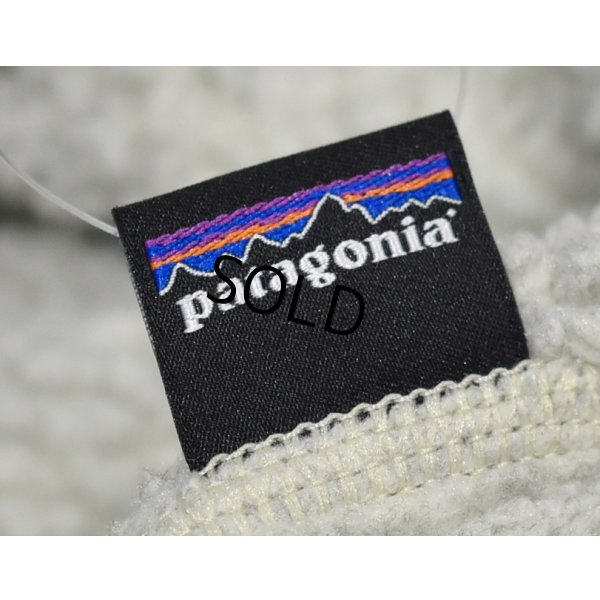 画像2: 【パタゴニア】patagonia【リバーシブル・シアーリング・クルー】白ｘ紺 フリースｘスウェット【サイズXL程度】 