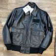 画像1: デッドストック【ビンテージ】【U.S.NAVY】Quaterdeck COLLECTION【SWOジャケット】【レザージャケット】【US38-LONG】<br> (1)