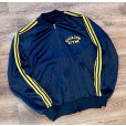 画像3: 【ビンテージ】【GOLD's GYM】ゴールドジム【黒×黄色ライン】【背面プリント入り】ジャージ【トラックジャージ】S程度<br> (3)