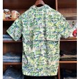 画像3: 【コロンビア】【Columbia】ビンテージ【PFG】草 葉 総柄 緑【半袖フィッシングシャツ】【サイズＳ】<br> (3)