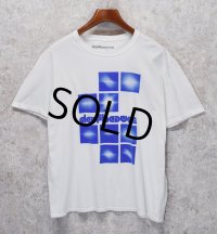 ビンテージ【Deafheaven】デフヘヴン【白×青】デザイン【模様】【バンドTシャツ】【サイズXL】 