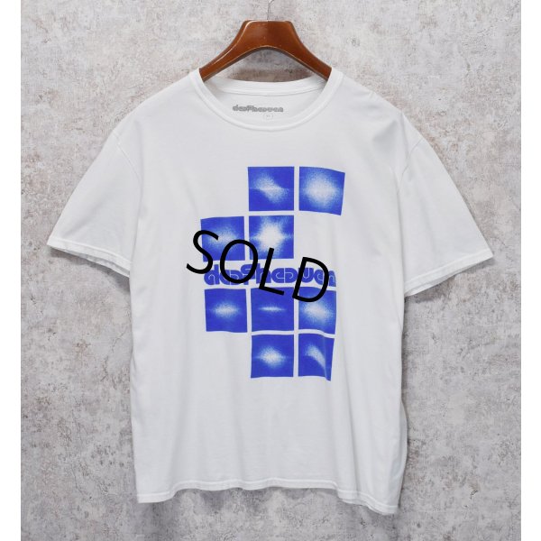 画像1: ビンテージ【Deafheaven】デフヘヴン【白×青】デザイン【模様】【バンドTシャツ】【サイズXL】 