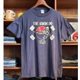 画像1: 90's【USA製】ビンテージ【ジャージーズ】【JERZEES】【TAE KNOW DO】テコンドー 【紺】武術【Ｔシャツ】【サイズL】<br> (1)