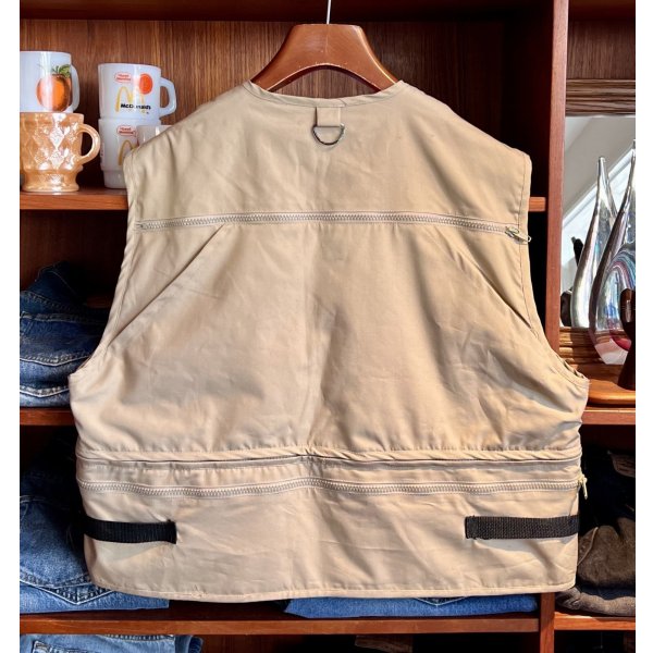 画像3: 新品未使用【ビンテージ】【WOODFIELD】【ベージュ】【ハンティングベスト】【フィッシングベスト】【サイズＬ】