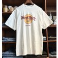 画像1: デッドストック 90's【USA製】【ビンテージ】【ハードロックカフェ】【BOSTON】白【Tシャツ】【サイズXL】<br> (1)