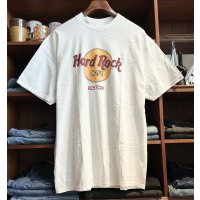 デッドストック 90's【USA製】【ビンテージ】【ハードロックカフェ】【BOSTON】白【Tシャツ】【サイズXL】 
