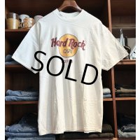 デッドストック 90's【USA製】【ビンテージ】【ハードロックカフェ】【BOSTON】白【Tシャツ】【サイズXL】 