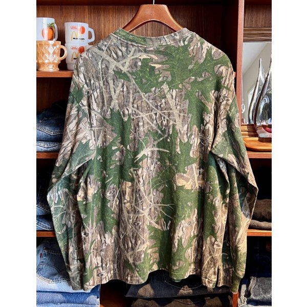 画像3: 90's ビンテージ【MOSSY OAK】【モッシーオーク】リアルツリーカモ 【カモ柄】【ロングスリーブ】ロンT 
