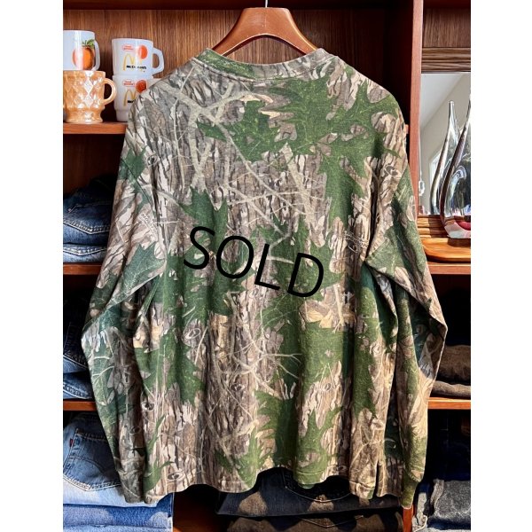 画像3: 90's ビンテージ【MOSSY OAK】【モッシーオーク】リアルツリーカモ 【カモ柄】【ロングスリーブ】ロンT 