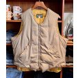 画像1: 70's~【ビンテージ】【Eddie Bauer】【エディーバウアー】バウアーダウン【ブラウンベージュ】ダウン【ダウンベスト】【サイズUS46】<br> (1)
