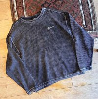 ビンテージ【CHARLES RIVER APPAREL Sheakley】【チャールズリバーアパレル】【黒】【細畝コットン地】【スウェット】【サイズＬ】 