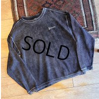 ビンテージ【CHARLES RIVER APPAREL Sheakley】【チャールズリバーアパレル】【黒】【細畝コットン地】【スウェット】【サイズＬ】 