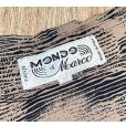 画像2: イタリー製【ビンテージ】MONDO DI MARCO【モンド・ディ・マルコ】【ライトブラウン×黒模様】【レーヨンシャツ】【サイズL】<br> (2)