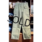 40's【ビンテージ】【米軍実物】U.S.ARMY【M43】【HBTパンツ】フィールドパンツ【30X33】 
