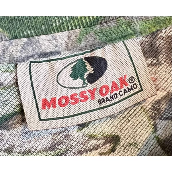 画像2: 90's ビンテージ【MOSSY OAK】【モッシーオーク】リアルツリーカモ 【カモ柄】【ロングスリーブ】ロンT 
