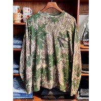 90's ビンテージ【MOSSY OAK】【モッシーオーク】リアルツリーカモ 【カモ柄】【ロングスリーブ】ロンT 