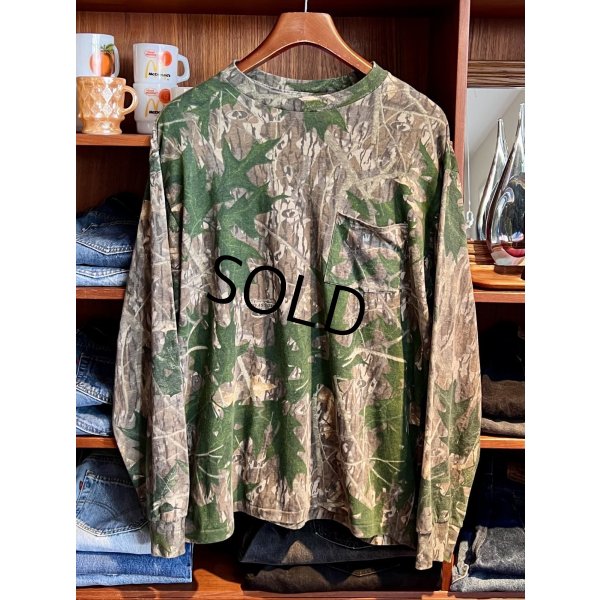 画像1: 90's ビンテージ【MOSSY OAK】【モッシーオーク】リアルツリーカモ 【カモ柄】【ロングスリーブ】ロンT 