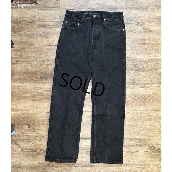 画像2: 90's【メキシコ製】【ビンテージ】【LEVI'S】【リーバイス５０５】505【黒】【デニムパンツ】ブラックデニム【32×30】 