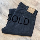【ラルフローレン】【POLO RALPH LAUREN】【黒】【デニムパンツ】【35×32】 