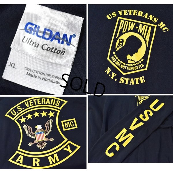 画像2: 【GILDAN】【USVMC】【ギルダン】黒ｘ黄色【ロンT】【サイズＸＬ】 