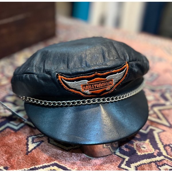 画像1: 90's【USA製】【ビンテージ】【HARLEY DAVIDSON】ハーレーダビッドソン【レザーハンチング】【サイズＬ】 