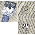 画像2: 【ビンテージ】【POLAR DOGS】ビッグドッグス【グレー】犬刺繍【コーデュロイ風】ヘンリーネックスウェット【サイズXL】<br> (2)