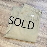 【ラルフローレン】POLO RALPH LAUREN【ビンテージ】【ベージュ】【2タック】【コットンパンツ】【34×32】 