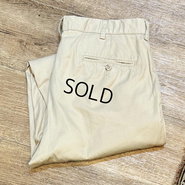画像1: 【ラルフローレン】POLO RALPH LAUREN 【ビンテージ】【Prospect Pant】プロスペクトパンツ【ベージュ】【コットンパンツ】【35×30】 