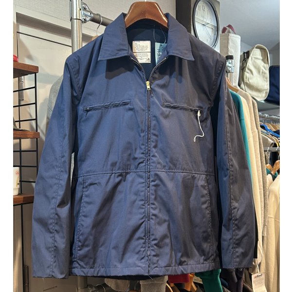 画像1: デッドストック 90's【ビンテージ】【米軍実物】U.S.NAVY【濃紺】ユーティリティージャケット【40R】 