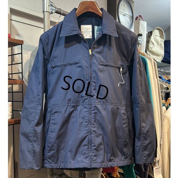 画像1: デッドストック 90's【ビンテージ】【米軍実物】U.S.NAVY【濃紺】ユーティリティージャケット【40R】 