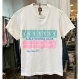 〜80’s【USA製】ビンテージ【スクリーンスターズ】【SUN&TENNIS CLUB】【白】Tシャツ【サイズM】 