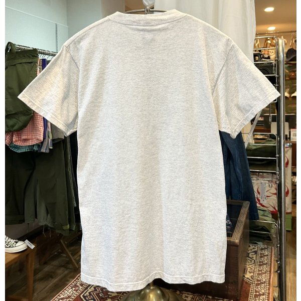 画像3: 90's〜 ビンテージ【SANSEGAL】【アラスカ】自然と動物プリント【グレー】【Ｔシャツ】【サイズM】 