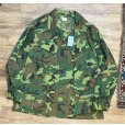 画像1: 程度良好!! 60's【ビンテージ】【米軍実物】【U.S.ARMY 】【ERDL】リップストップ【ジャングルファティーグジャケット】【ファティーグシャツ】【L-SHORT】<br> (1)
