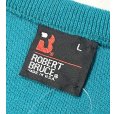 画像2: 90’ｓ【USA製】ビンテージ【ROBERT BRUCE】ロバートブルース【エメラルド】アクリル Vネックセーター 【サイズL】 <br> (2)