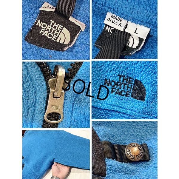 画像2: 90’s USA製【ノースフェイス】【the north face】【青】【フリースジャケット】【サイズL】 