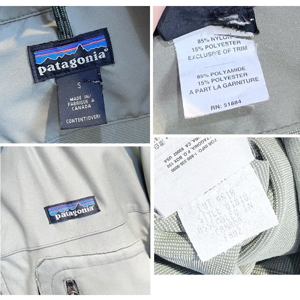 画像2: 2002年製 【パタゴニア】patagonia【hydroshed jacket】ハイドロシェッドジャケット【緑】【フライフィッシング】【サイズS】 