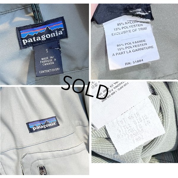画像2: 2002年製 【パタゴニア】patagonia【hydroshed jacket】ハイドロシェッドジャケット【緑】【フライフィッシング】【サイズS】 