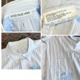 画像2: USA製 ビンテージ【INDIVIDUALIZED SHIRTS】インディビジュアライズドシャツ【水色×白】【カスタムメイド】ストライプ【コットン】ボタンダウンシャツ  ＸＬ程度<br> (2)