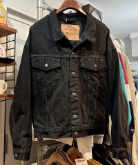 90’s 【ビンテージ】USA製【リーバイス】デカパッチ【LEVIS】【70598-4159】黒【Gジャン】ブラックデニムジャケット【サイズXL】