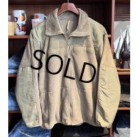 訳アリ ビンテージ【米軍実物】U.S.ARMY【ECWCS】GEN3【Polartec】【ポーラテック】【コヨーテ】タンカラー【フリースジャケット】【M-R】 