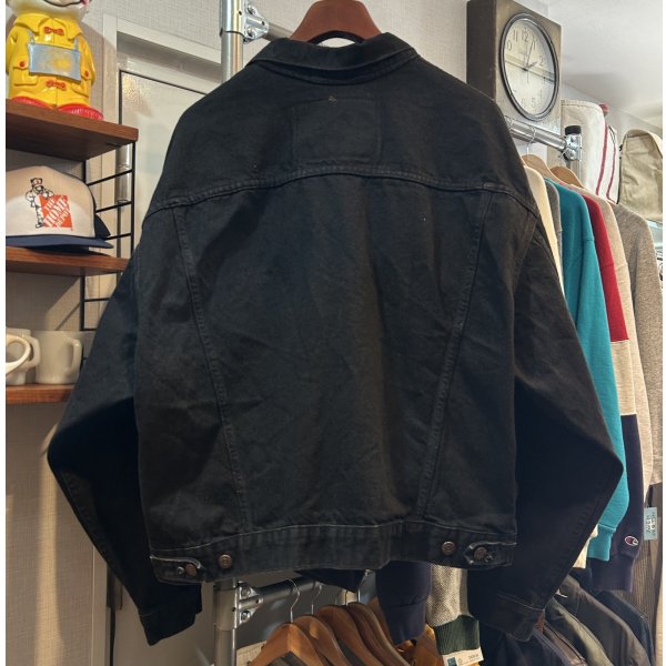 画像3: 90’s 【ビンテージ】USA製【リーバイス】デカパッチ【LEVIS】【70598-4159】黒【Gジャン】ブラックデニムジャケット【サイズＸＬ】 