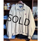 ビンテージ【POLO GOLF】【ポロゴルフ】【ラルフローレン】【POLO RALPH LAUREN】クリーム色 プルオーバーブルゾン【サイズM】 