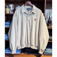 ビンテージ【POLO GOLF】【ポロゴルフ】【ラルフローレン】【POLO RALPH LAUREN】クリーム色 プルオーバーブルゾン【サイズM】 