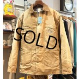80's USA製【ビンテージ】【Carhartt】【カーハート】100周年モデル【ブランケット裏地付き】【キャメル】【ミシガンチョアコート】【ダックジャケット】US42T 