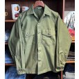 画像1: デッドストック【70's】【米軍実物】【ビンテージ】【U.S.ARMY】【ユーティリティシャツ】【14 1/2×33】<br> (1)