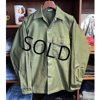 デッドストック【70's】【米軍実物】【ビンテージ】【U.S.ARMY】【ユーティリティシャツ】【14 1/2×33】 