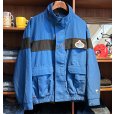 画像1: 90's【USA製】【ビンテージ】【workrite】ワークライト【青】【スタンドカラー】【ワークジャケット】【サイズL】<br> (1)