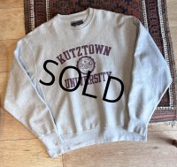 【ビンテージ】【Champion】【チャンピオン】【KUTZ TOWN UNIVERSITY】クッツタウン大学【グレー】カレッジ【スウェット】【サイズL】 