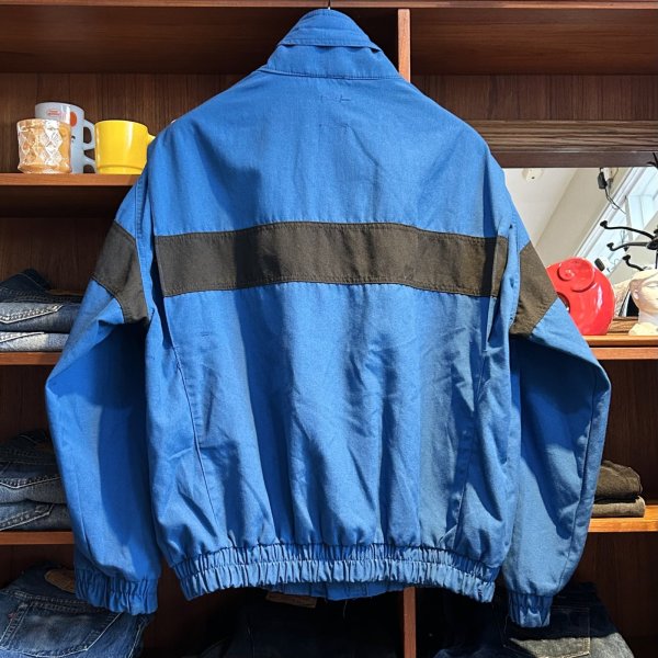 画像3: 90's【USA製】【ビンテージ】【workrite】ワークライト【青】【スタンドカラー】【ワークジャケット】【サイズL】 