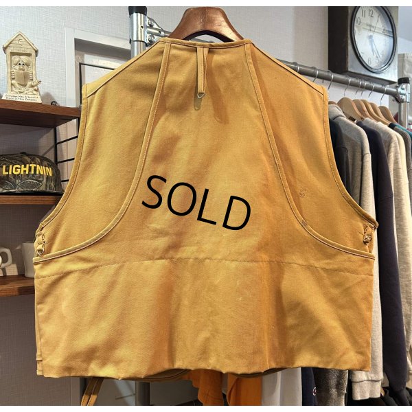 画像3: USA製【ビンテージ】【Ideal】アイディール【ライトブラウン】【ハンティングべスト】サイズXL程度 